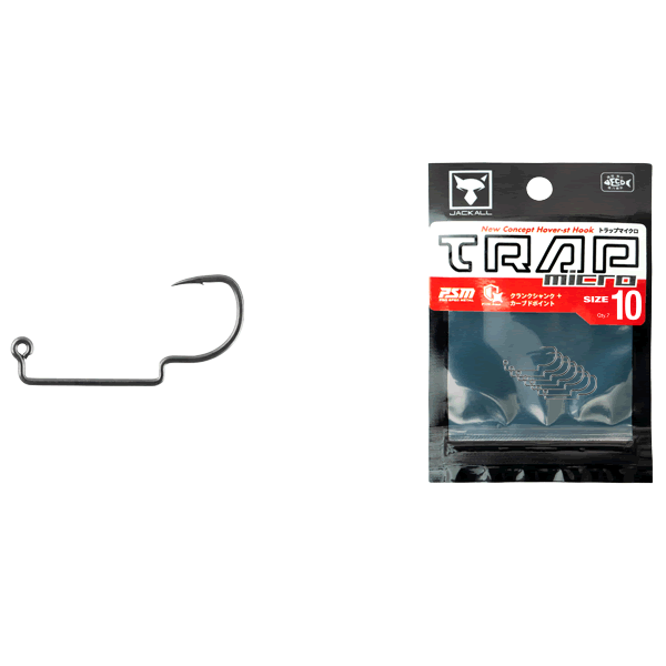JACKALL TRAP MICRO #10 (7 pcs/pack)