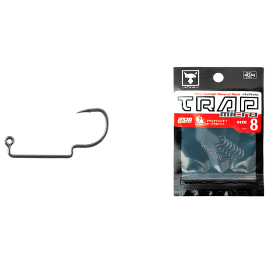 JACKALL TRAP MICRO #8 (7 pcs/pack)
