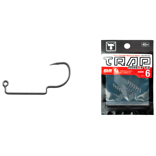 JACKALL TRAP MICRO #6 (7 pcs/pack) fishing terminal tackle
