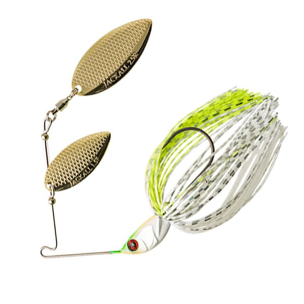 JACKALL Super Dawn Weight: 1/2oz (approx. 14.2g) Sinking Chart Back White