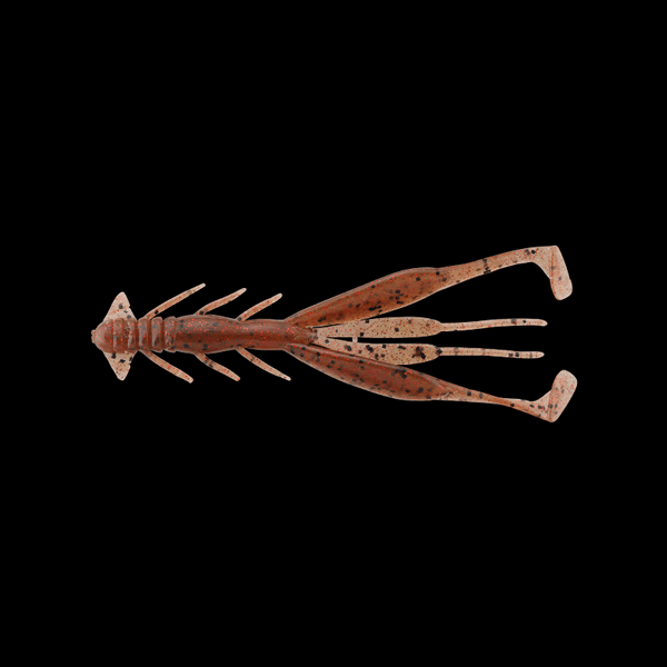 JACKALL JIMMY SHRIMP 3" (7 pcs/pack) EBIMISO RED FLAKES