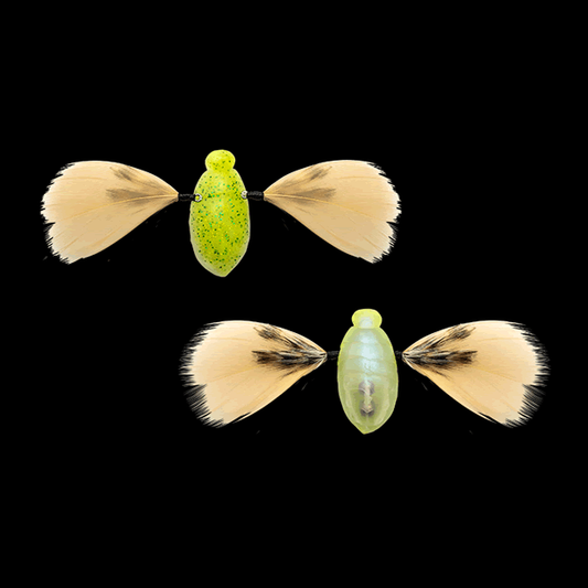 JACKALL NEED CICADA 35mm : 3.7g (2 pcs/pack) CHART BACK PEARL
