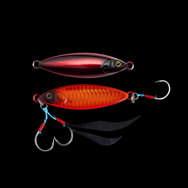 JACKALL FLAG TRAP LEAF 40g G-0736 MEIMETSU RED SHADOW