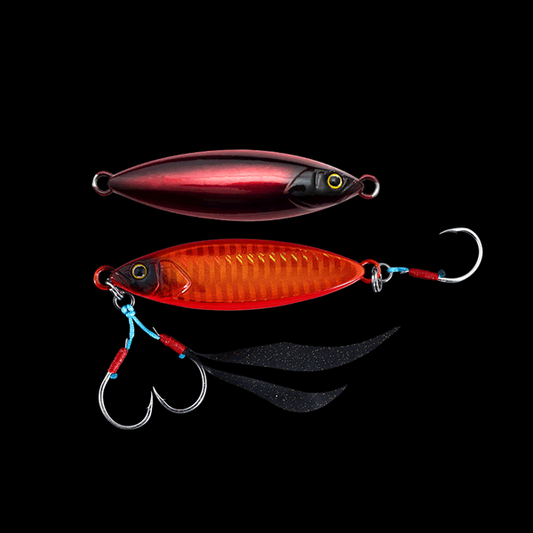 JACKALL FLAG TRAP LEAF 40g G-0736 MEIMETSU RED SHADOW