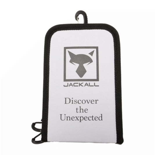 JACKALL GAME POUCH WHITE/BLACK