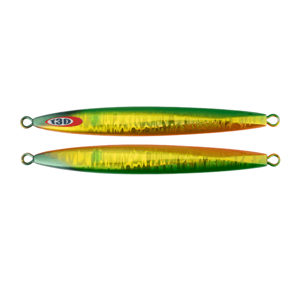 JACKALL ANCHOVYMETAL TYPE-l 200g GREEN GOLD/MAGMA WAVE HOLO saltwater fishing lure
