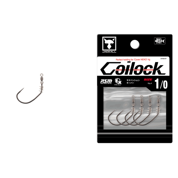 JACKALL COILOCK 1/0 (4 pcs/pack)