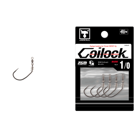 JACKALL COILOCK 1/0 (4 pcs/pack)