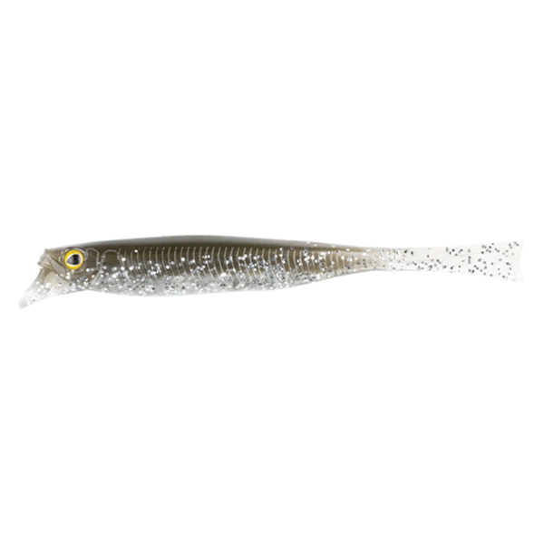 JACKALL DRIFTFRY MELLOW 5.2" Sinking (5 pcs/pack) SHINE SILVER SHAD