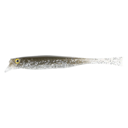 JACKALL DRIFTFRY MELLOW 5.2" Sinking (5 pcs/pack) SHINE SILVER SHAD