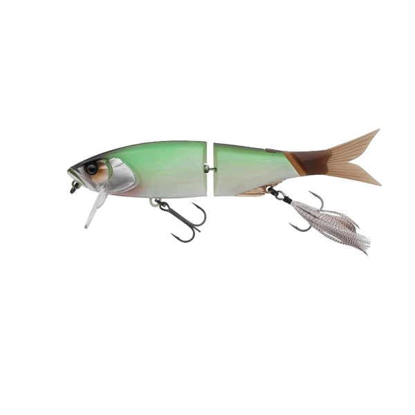 JACKALL MAEKON Jr. SF 150mm : 1oz class SLOW FLOATING NATURAL BONE LIME