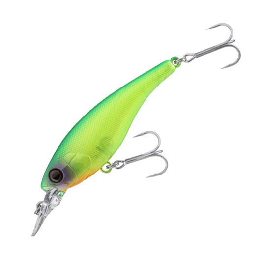 JACKALL Soul Shad Length: 68mm / Weight: 7.7g Floating Lime Back Chart