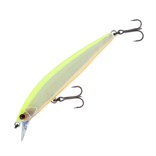 JACKALL RERANGE F Length: 85mm / Weight: 7.8g Floating Chart Back Pearl