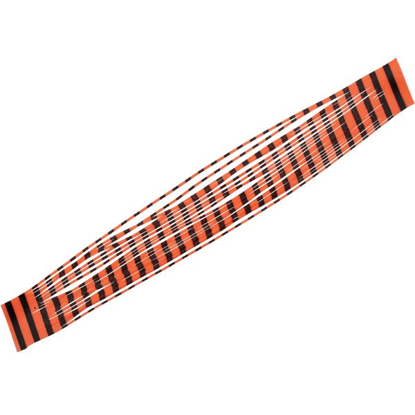 JACKALL BINBINDAMA CUSTOM SKIRT (3pcs / pack) F-0325 BRIGHT ORANGE ZEBRA