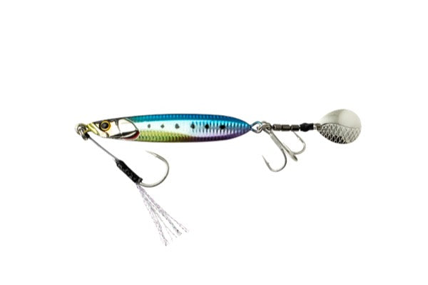 JACKALL BIGBACKER E-BLADE 10g UV SARDINE