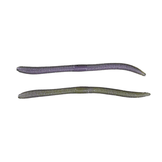 JACKALL FLICK SHAKE 4.8" 2TONE (8 pcs/pack) NEON PURPLE WEENIE TANIYAMA ORIGINAL COLOR