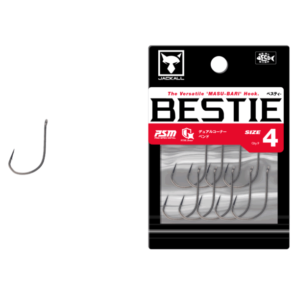 JACKALL BESTIE #4 (9 pcs/pack)