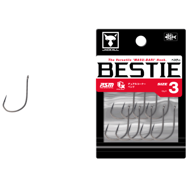 JACKALL BESTIE #3 (9 pcs/pack)