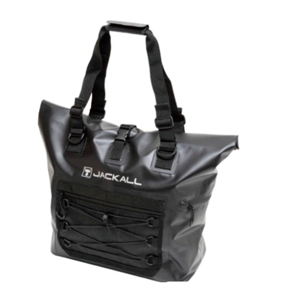 JACKALL WATERPROOF TOTEBAG M 30 - 35L Black fishing accessory