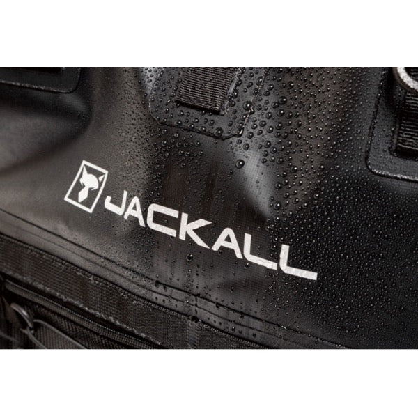 JACKALL WATERPROOF TOTEBAG M 30 - 35L Black fishing accessory — photo 2