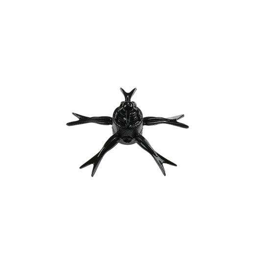 JACKALL JIMMY HENGE MICRO (5 pcs/pack) STRAIGHT BLACK