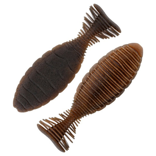 JACKALL Sibo Flat 4.8" Length: 4.8" (122mm) (4 pcs/pack) Kyoya Crayfish