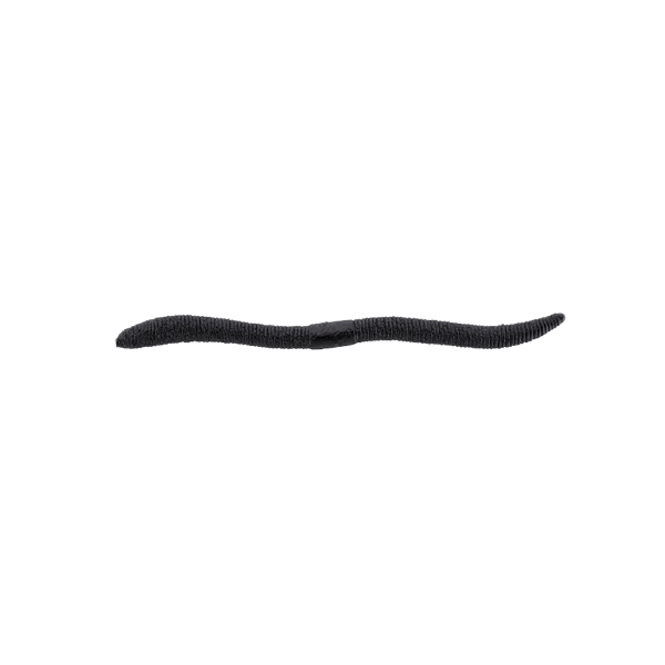 JACKALL FLICK SHAKE 500 3.8" (10 pcs/pack) SOLID BLACK