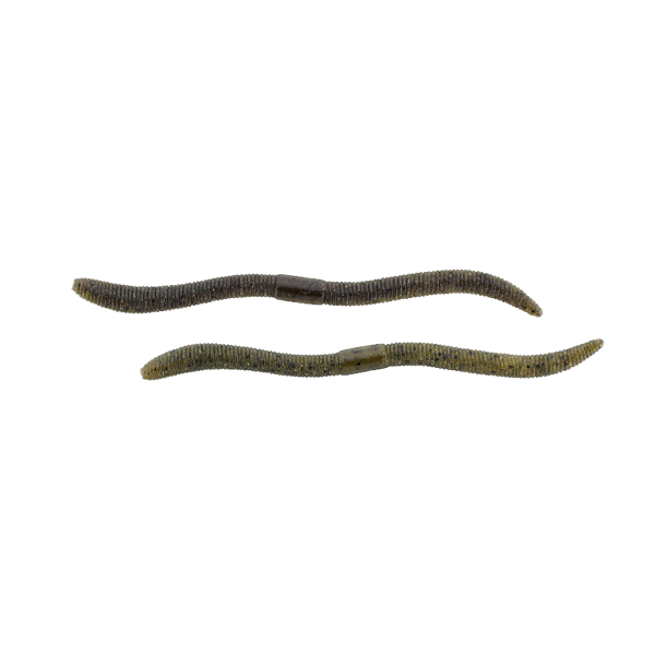 JACKALL FLICK SHAKE 500 3.8" TWO-TONE COLOR (10 pcs/pack) DOUBLE GREEN PUMPKIN