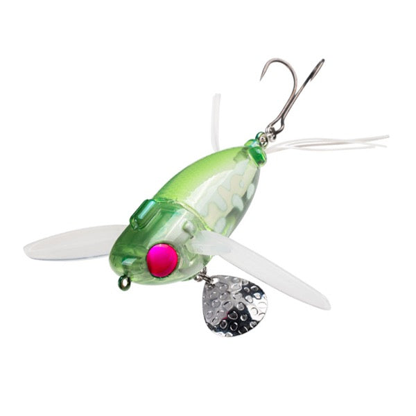 JACKALL Nazzy Crawler Length: 64mm / Weight: 16g Floating YB Secret Frog