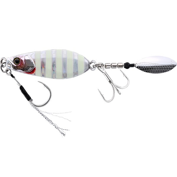 JACKALL BIGBACKER E-BLADE W40g GLOW STRIPE