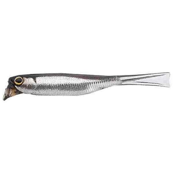 JACKALL DRIFTFRY ELASTOMER 2.5" Floating (5 pcs/pack) SILVER POWDER SHAD