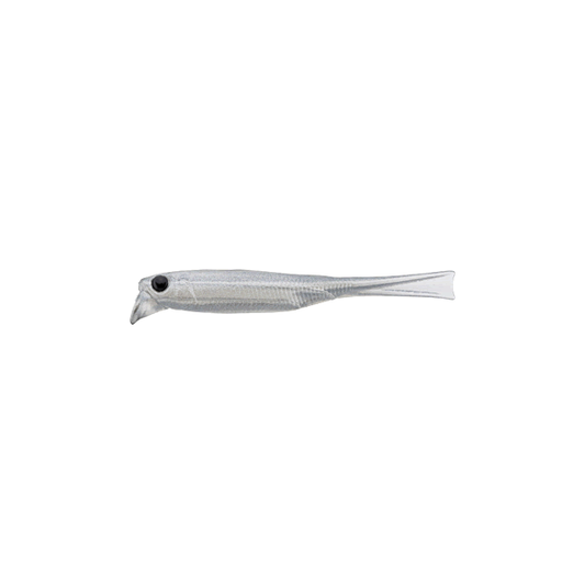 JACKALL DRIFTFRY ELASTOMER 2.5" Floating (5 pcs/pack) CONFIDENCE SMOKE
