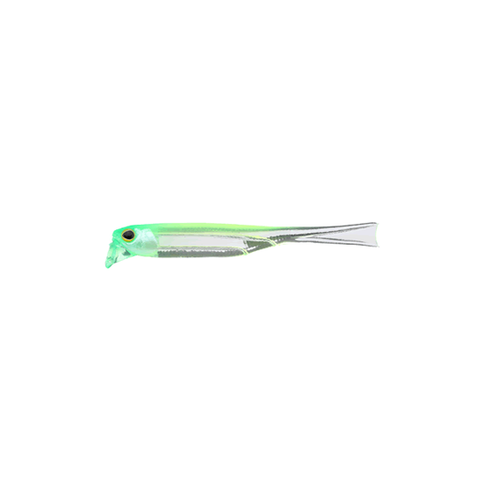 JACKALL DRIFTFRY ELASTOMER 2.5" Floating (5 pcs/pack) CHART BACK CLEAR