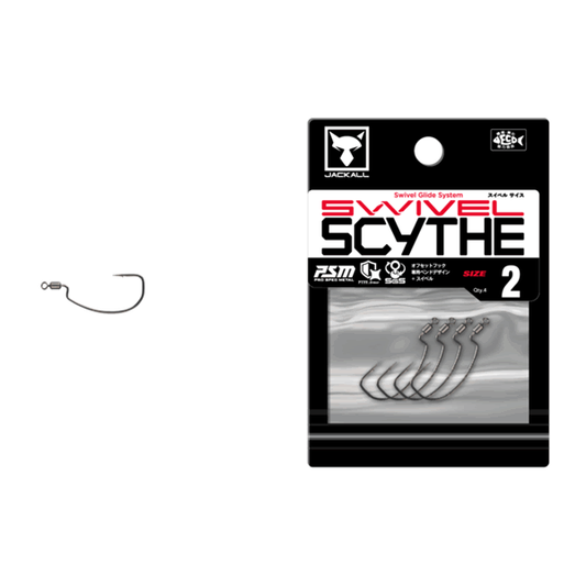 JACKALL SWIVEL SCYTHE #2 (4 pcs/pack)