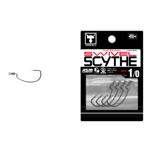 JACKALL SWIVEL SCYTHE #1/0 (4 pcs/pack)