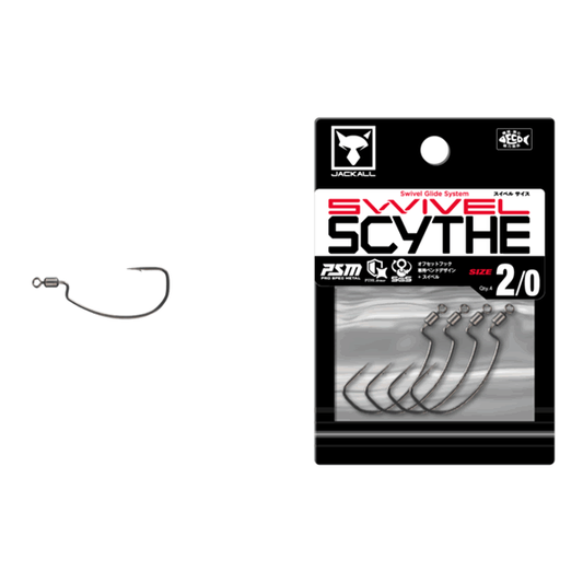 JACKALL SWIVEL SCYTHE #2/0 (4 pcs/pack)