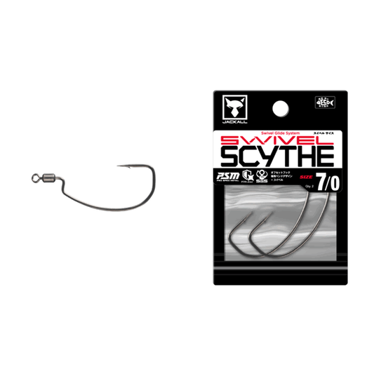 JACKALL SWIVEL SCYTHE #7/0 (2 pcs/pack)