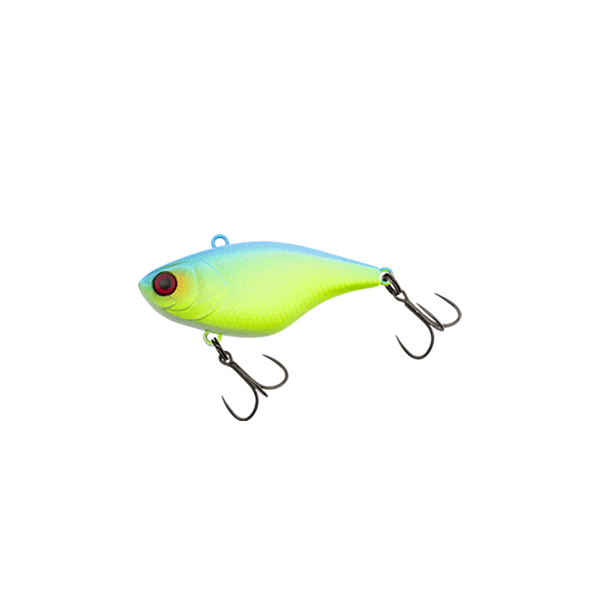 JACKALL CHUBBY VIBRATION 40 AREA 40mm : 4.8g Sinkning EXCITE BLUE LIME