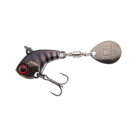 JACKALL Deracoup Fine Length: 26.5mm / Weight: 5g Sinking Muddy Black
