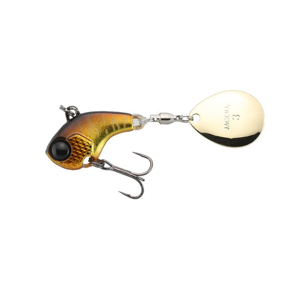 JACKALL DERACOUP Weight: 3/4oz (approx. 21.3g) Sinking Silver Flake Kin Kuro