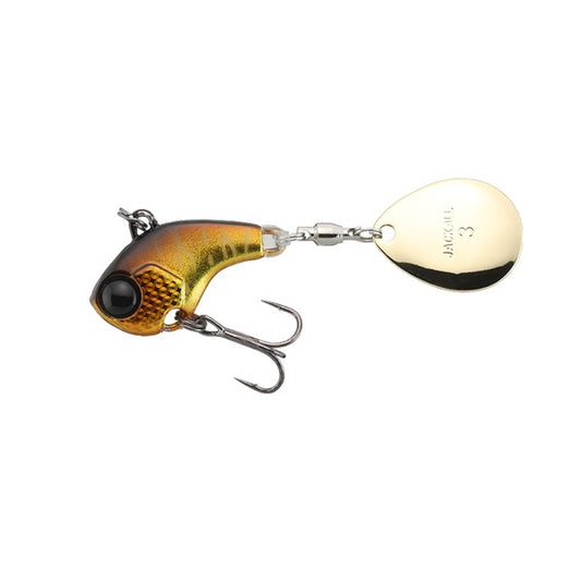 JACKALL DERACOUP Weight: 3/4oz (approx. 21.3g) Sinking Silver Flake Kin Kuro