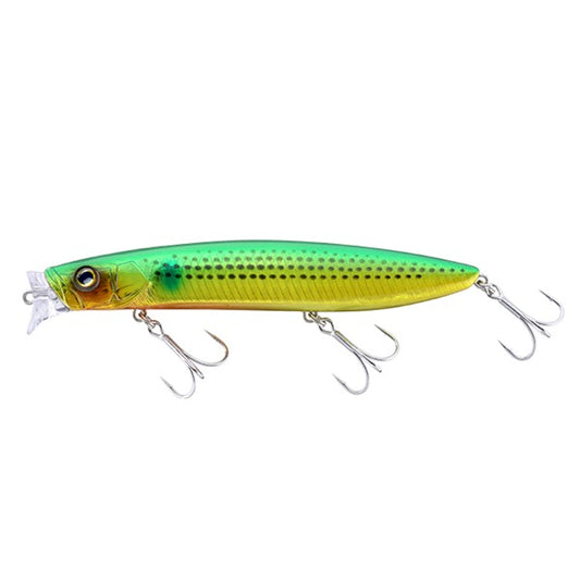 JACKALL HAGURE F Length: 120mm / Weight: 24g Floating Green Gold