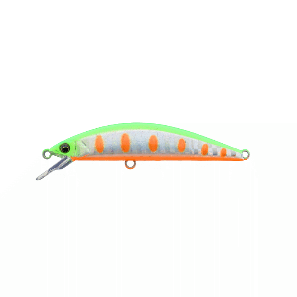 TIMON Tricoroll 67HW 67mm : 6.3g LIME YAMAME freshwater fishing lure