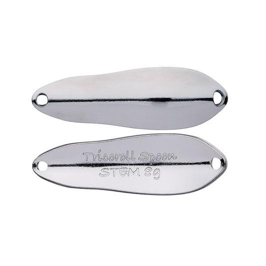 TIMON TRICOROLL SPOON STEM 6g Length: 50 mm / Weight: 6 g Sinking Silver