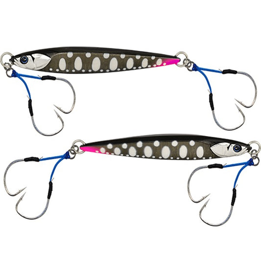 JACKALL BAMBLUZ JIG SHORT 180g SAKURAMASU Special G-0901 OBORO BLACK GLOW