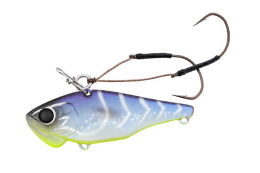 JACKALL SPEED VIBE CHIRASHI HOOK TUNE 7g BABATAKU WHITE CLAW