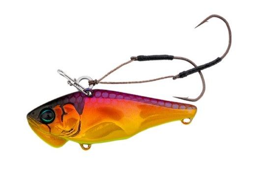 JACKALL SPEED VIBE CHIRASHI HOOK TUNE 5g BABATAKU AKA-KIN LASER