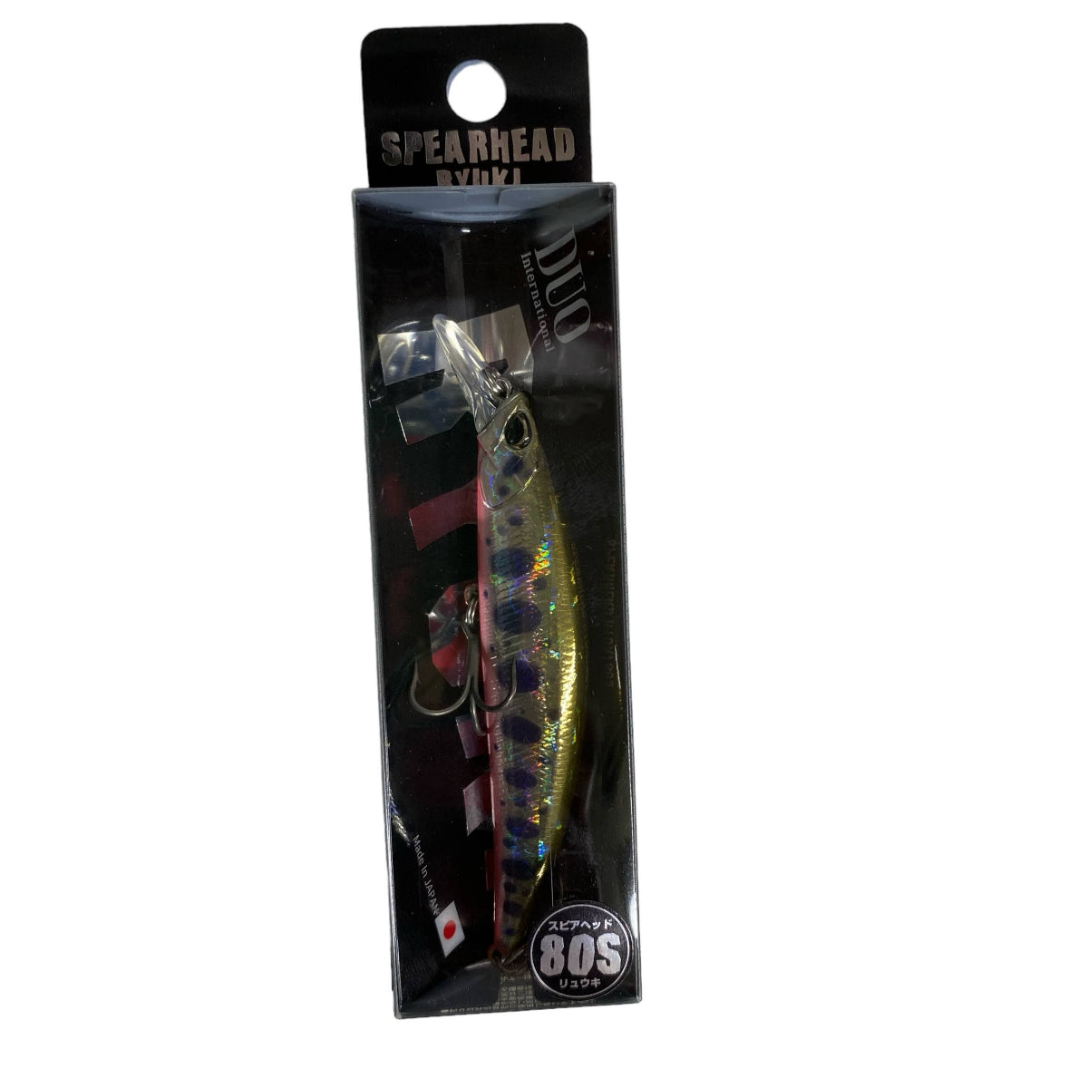 DUO SPEARHEAD RYUKI 80S 80mm : 12g Sinking AKAHARA YAMAME