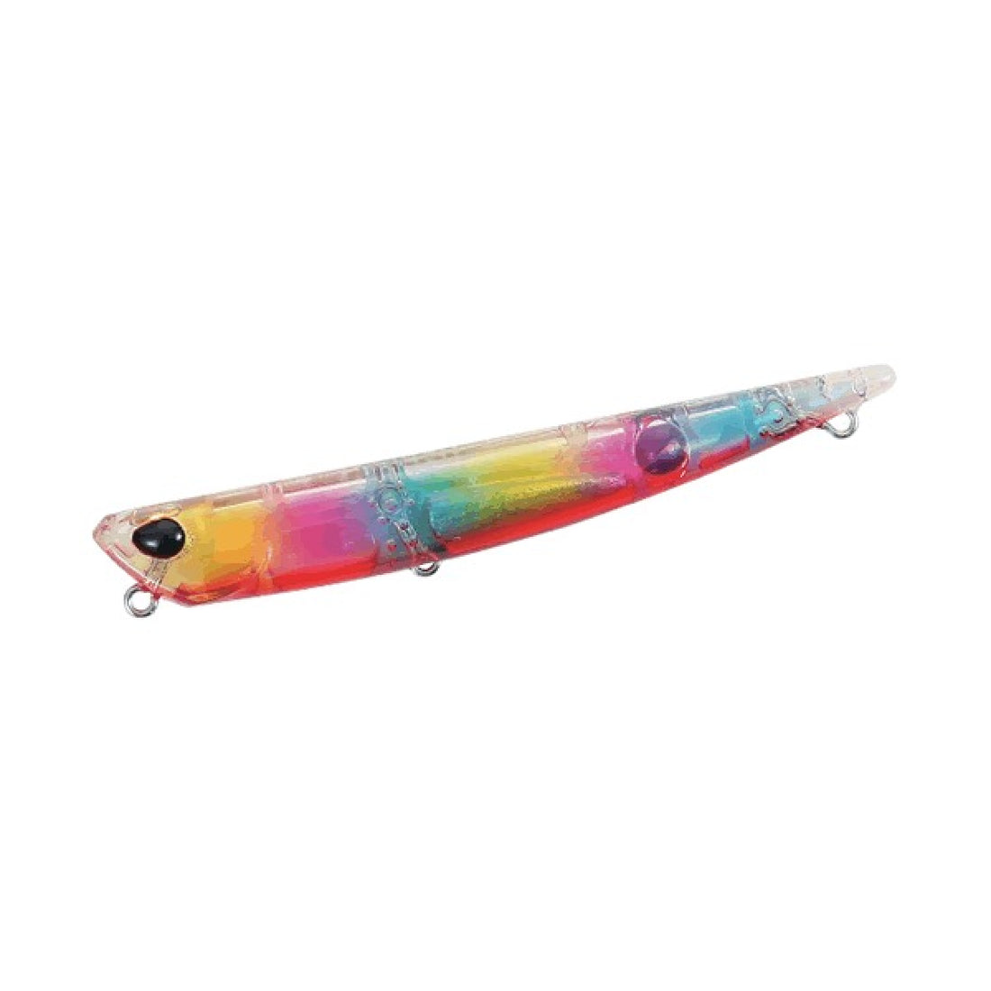 DUO BAY RUF MANIC 75 75mm : 7.6g Sinking AKAMUSHI RAINBOW saltwater fishing lure