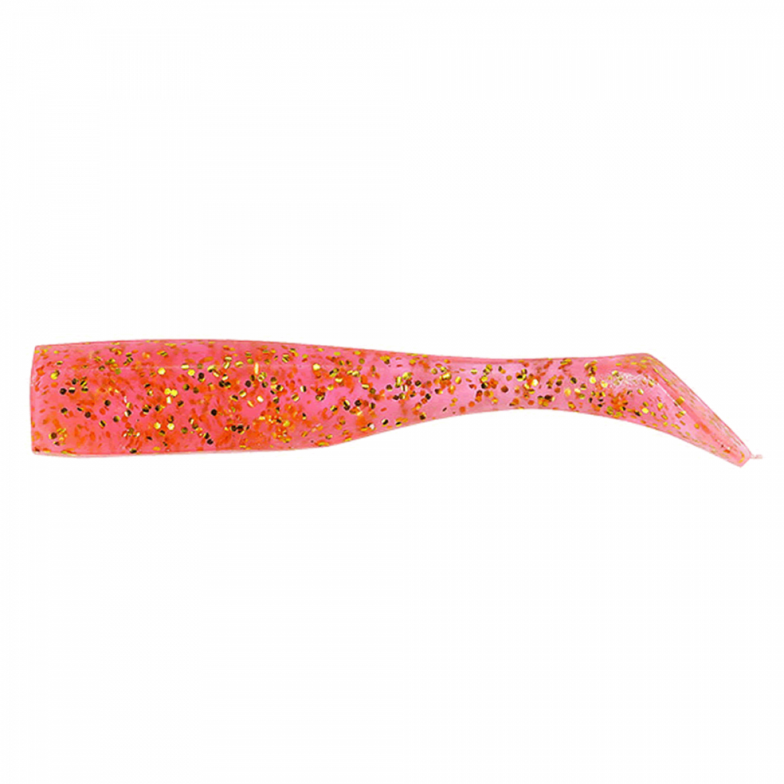 DUO BEACH WALKER HAUL SHAD 4" (5 pcs/pack) S013 CLEAR PINK G saltwater fishing lure